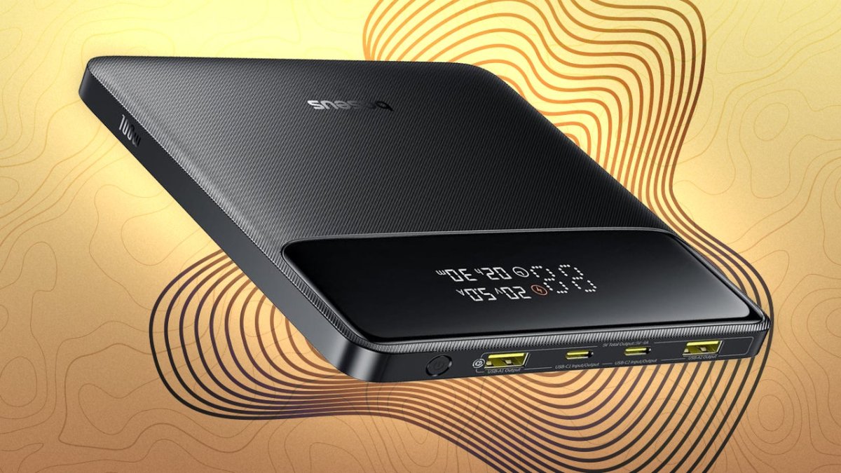 Itu Sangat Ramping Baseus Bilah 20.000mAh 100W Kekuatan Bank Tetes ke $39.99 (Sekarang 60% Mati)