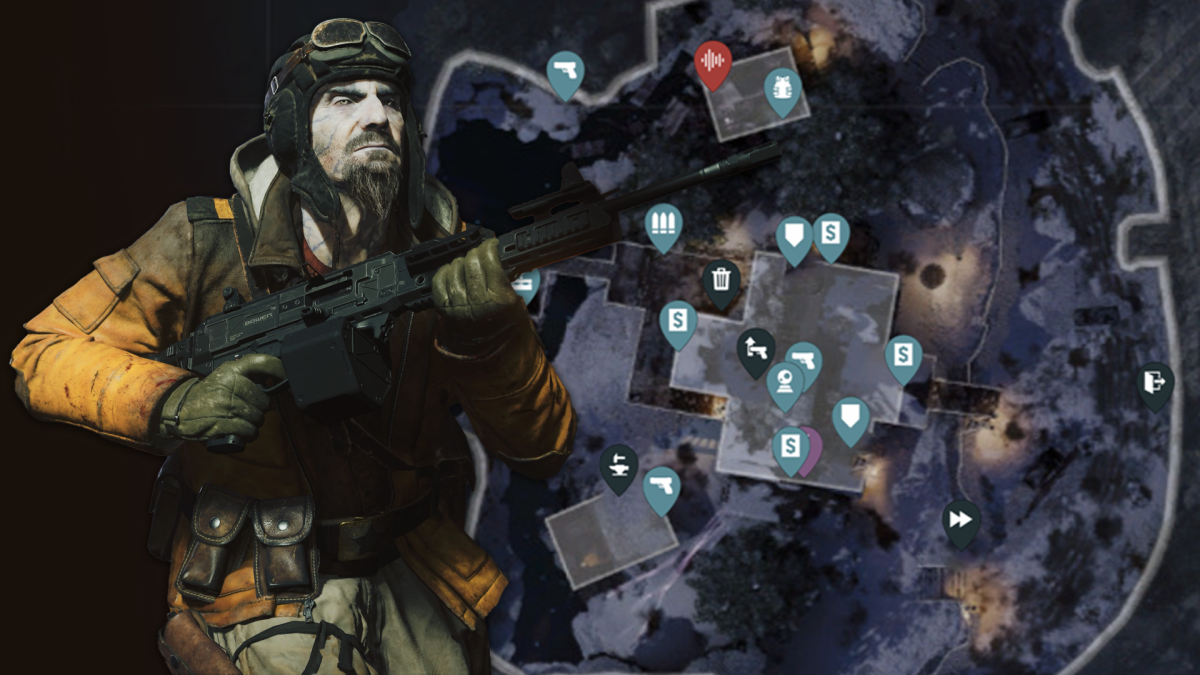 Panggilan dari Tugas: Hitam Operasi 7 Abu dari itu Terkutuk Interaktif Peta