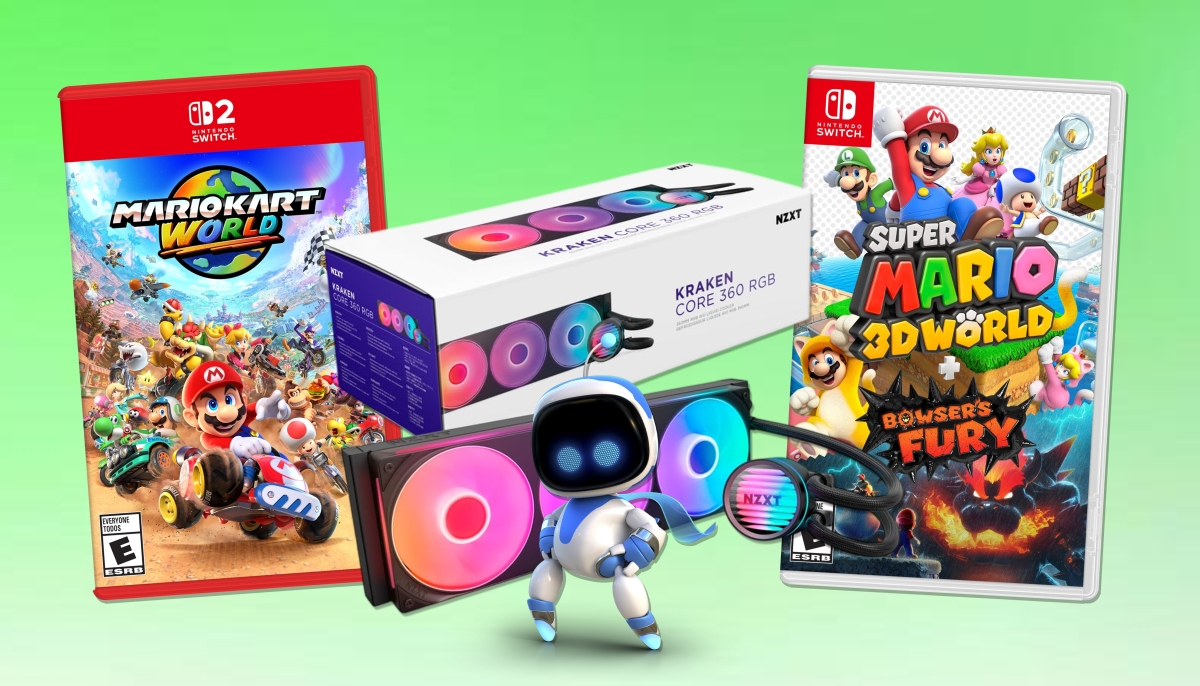 Itu Terbaik Penawaran Hari ini: mario Kart Dunia, Astro Bot, NZXT AIO, Dan Lagi