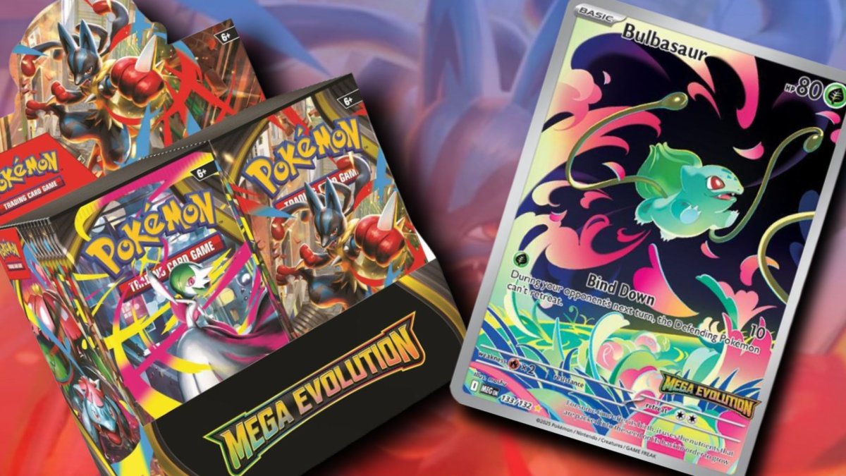 Pokemon TCG Mega Evolusi Ditingkatkan Pemacu Kotak adalah Sekarang $20 Lebih murah pada Pemain TCGP vs. Amazon