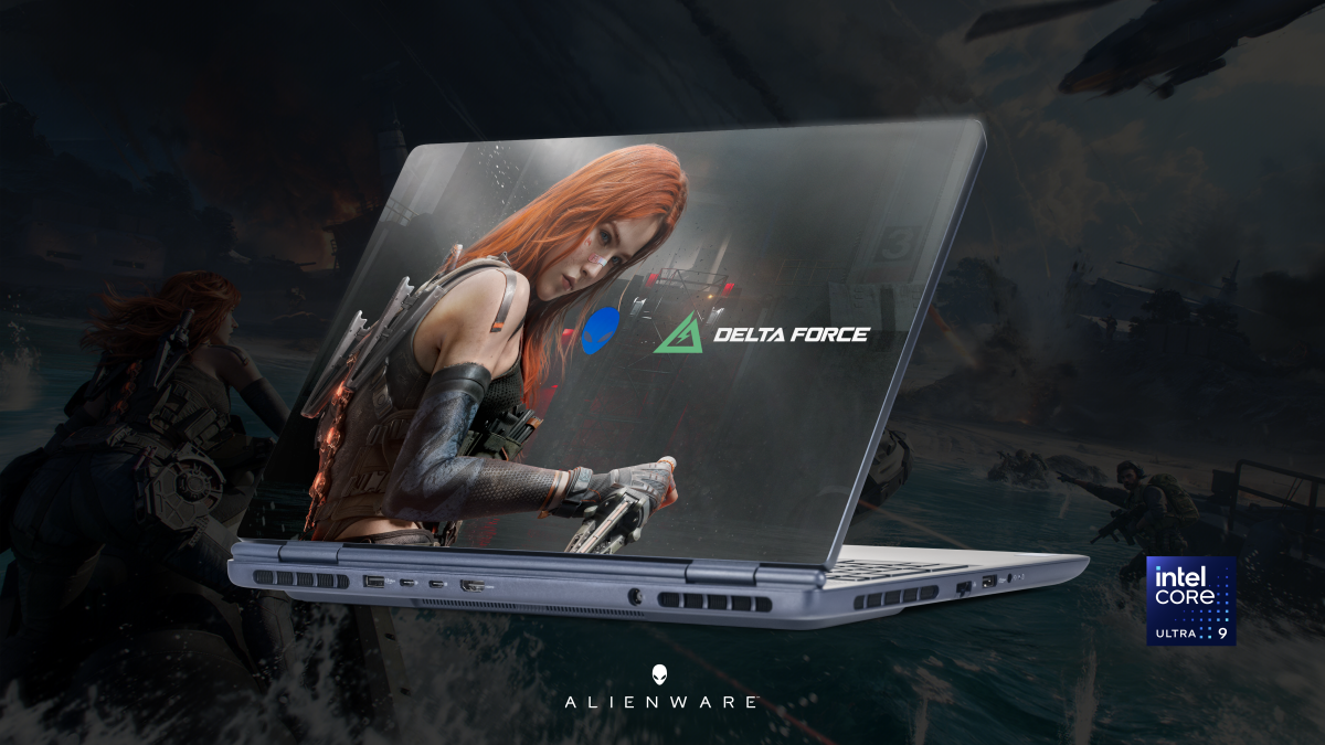Menang A Kebiasaan Delta Memaksa X Alienware 16 Aurora Bermain game Laptop
