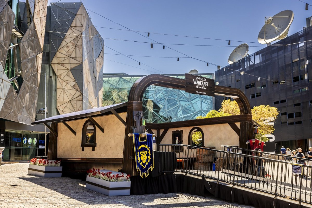 Badai salju Membawa Azeroth ke itu Jantung dari Melbourne Ini Akhir pekan