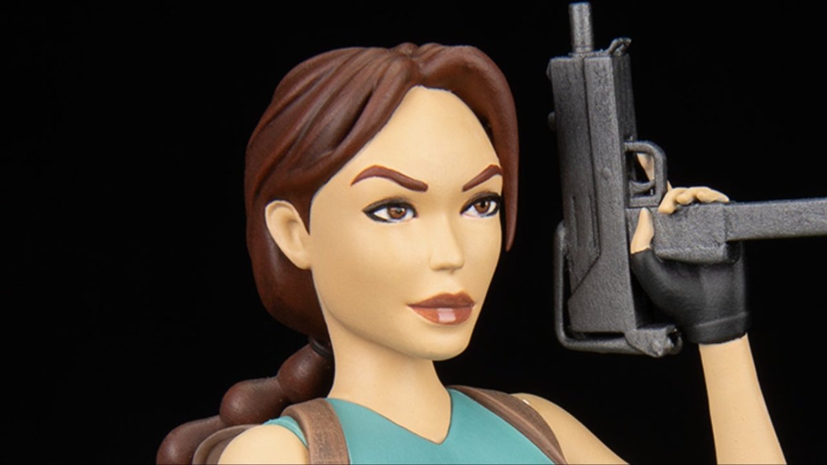 Lara Ladang kecil Wahana Dengan bangga di dalam Baru Makam Penjarah Sepeda motor Patung